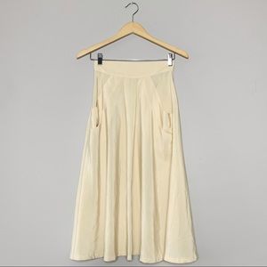 Vintage Skirts - Beautiful cream midi skirt Vintage Skirts - Beautiful cream midi skirt